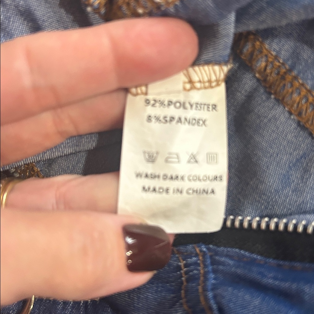 Blue Women's Jumpsuit size large - Picture 7 of 8